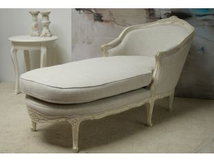 Louis Chaise in Antique White