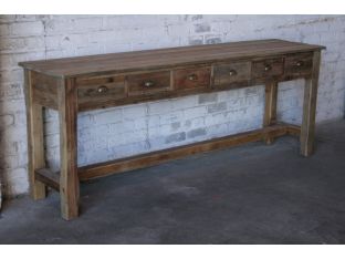Bleached Pine Xtra Large Console