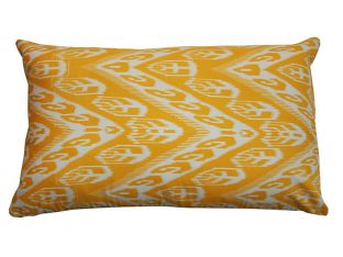 Yellow Ikat Pillow