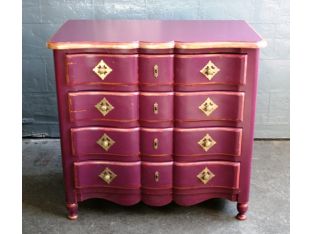 Purple French Style Dresser