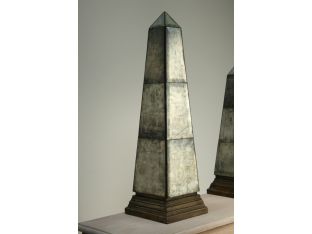 Large Beveled Obelisk