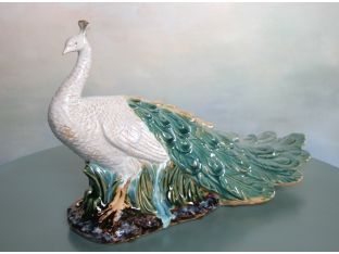 Ceramic Peacock