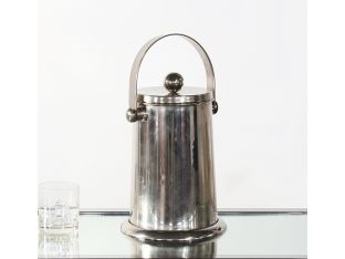 Nickel Plated Ice Bucket with Lid