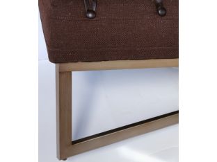 Brown Contemporary Day Bed
