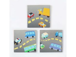 Road Rage Series (Set of 3) 15W x 15H