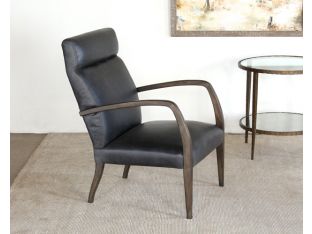 Bryson Chair in Gray Leather