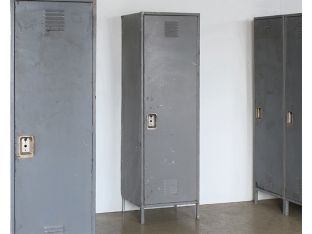 Simple Gray Precinct Locker