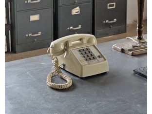 Classic Cream Pushbutton Telephone