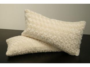 White Baby Lamb Rectangle Pillow