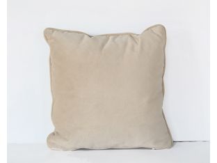 Blonde Velvet Pillow