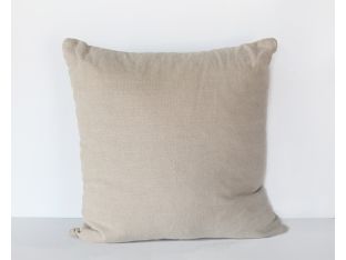 Large Natural Linen Pillow