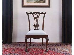 Claw and Ball Foot Mahogany Dining Room Chairs