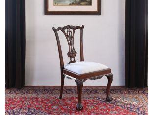 Claw and Ball Foot Mahogany Dining Room Chairs