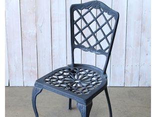 Wrought Iron Patio Side Chairs