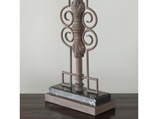 Wrought Iron Scrollwork Table Lamp