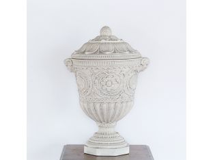 Lilly Urn With Removable  Top